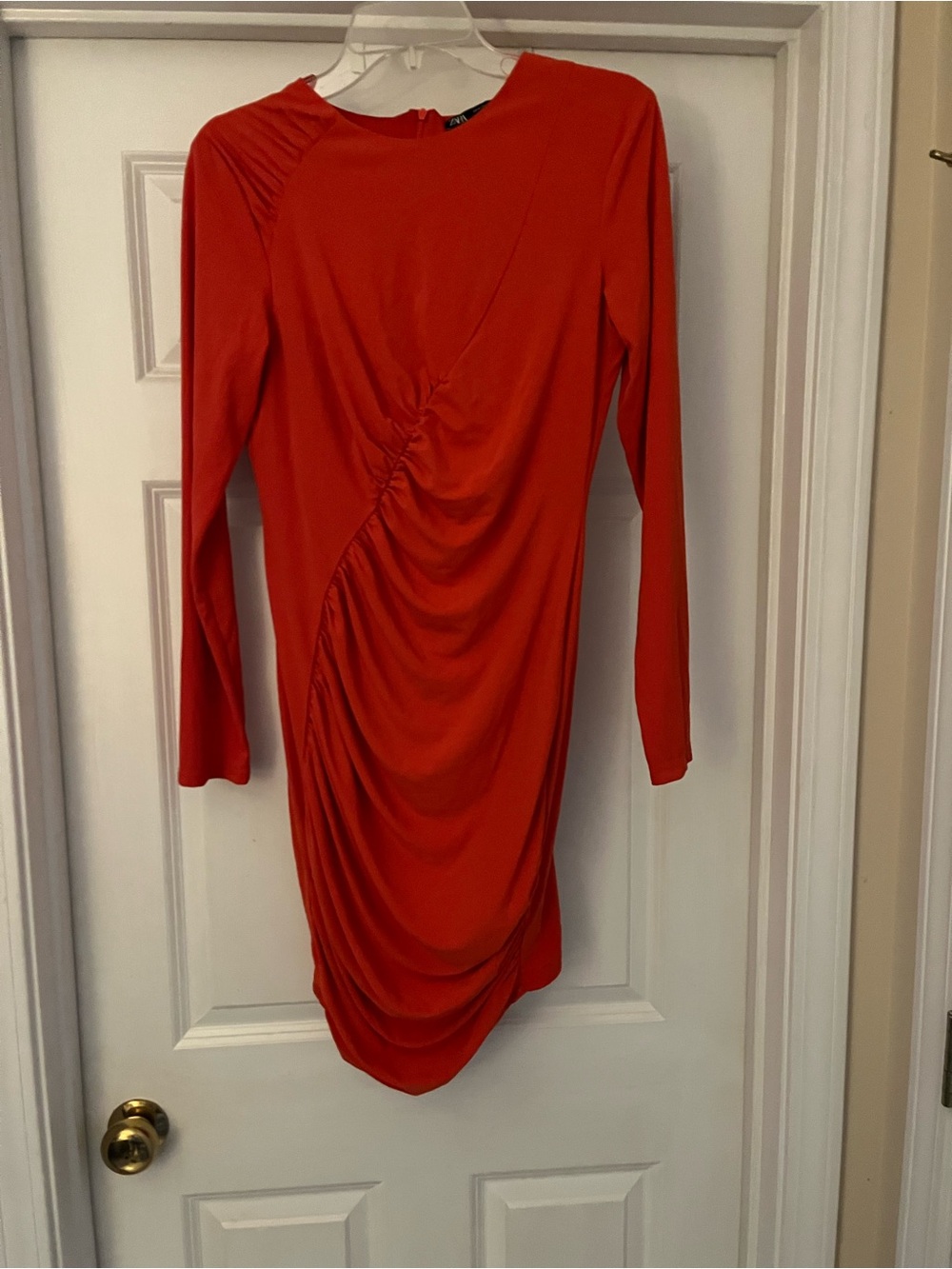 Zara Ruched Bodycon Dress – NWT – 
Size M